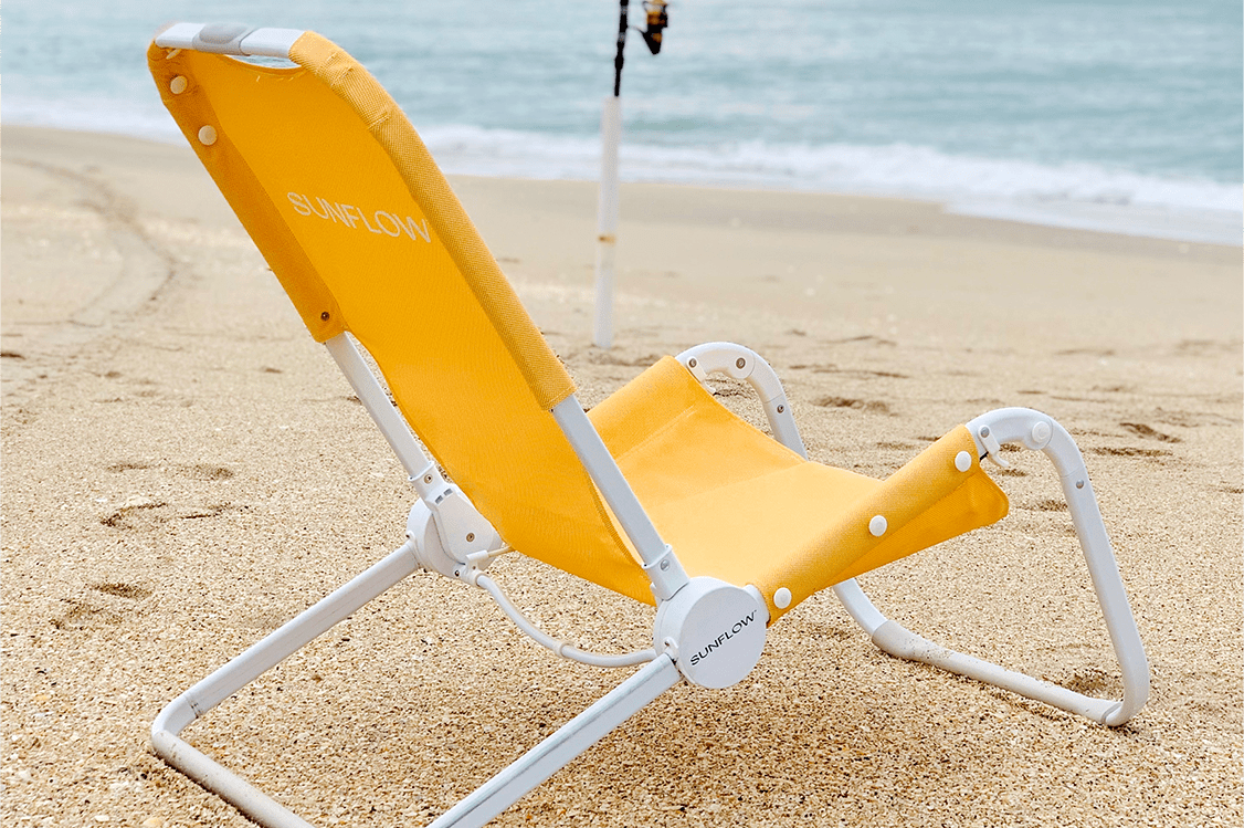 sunflow sunrise beach chair