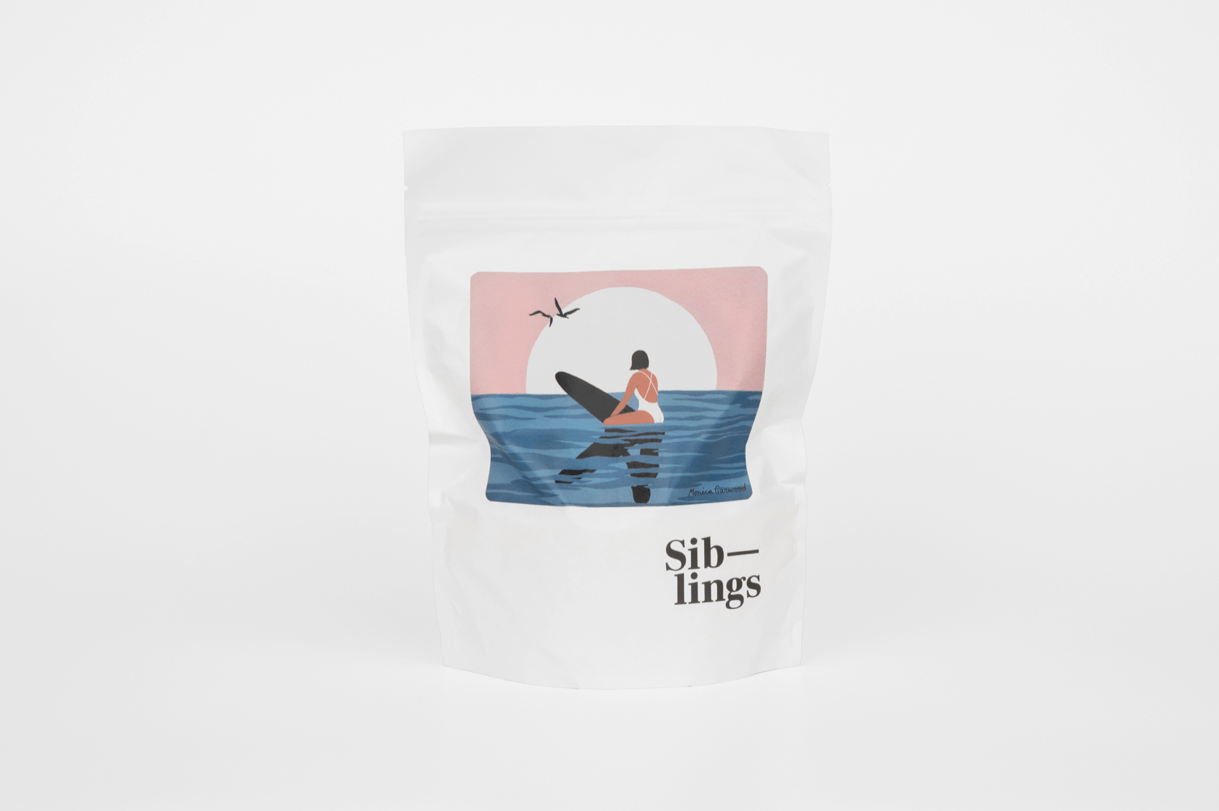 siblings summer scent candle pouch