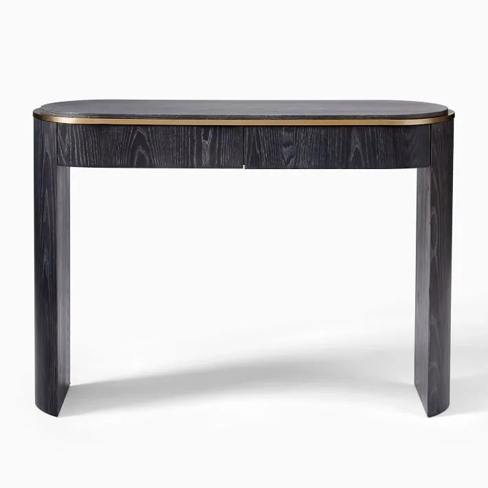 west elm bower console table