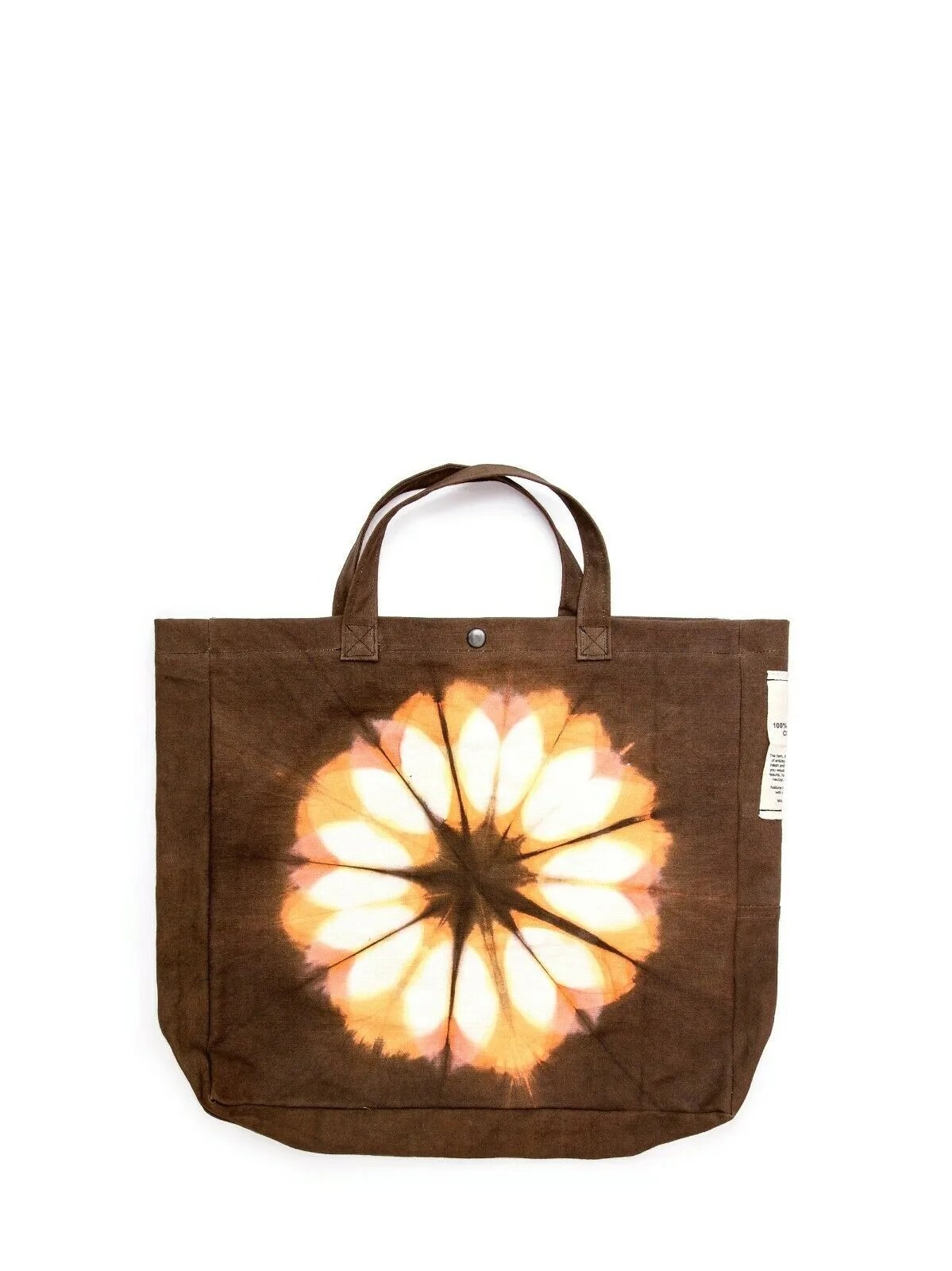 brown tote bag