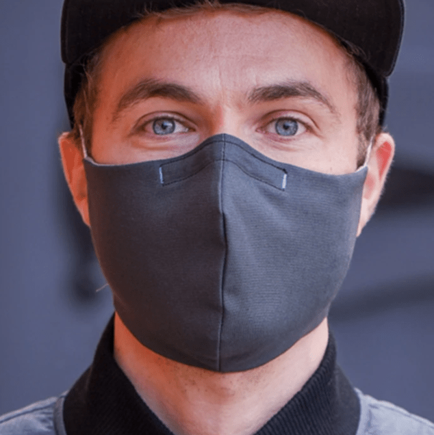 kitsbow face mask, reusable, hepa type