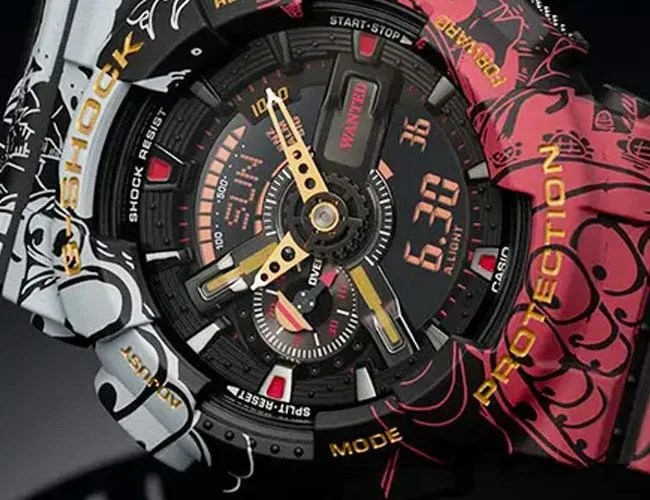 g shock one piece and dragon ball z gear patrol lead feature