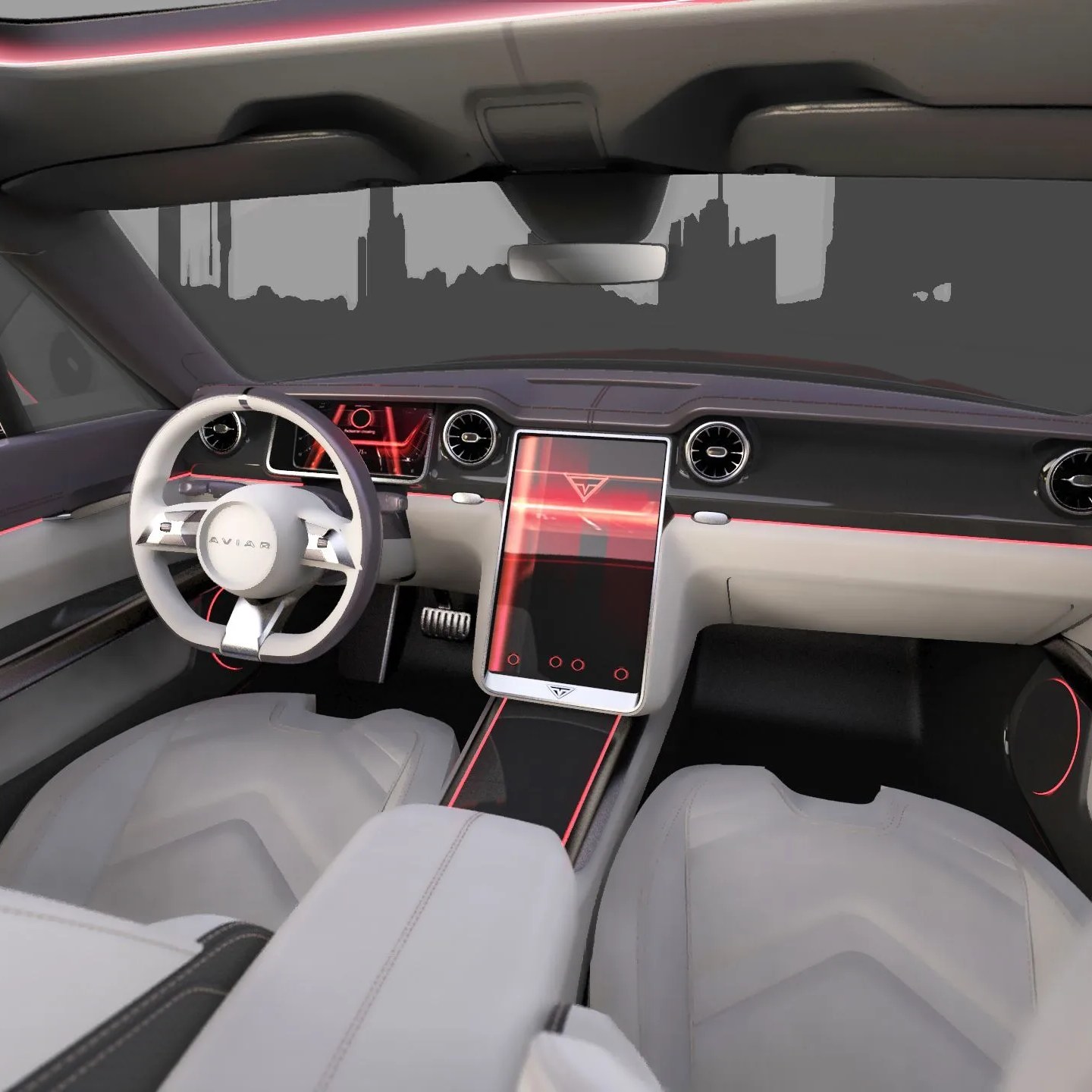 aviar motors r67 prototype interior