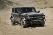 ford bronco on sand