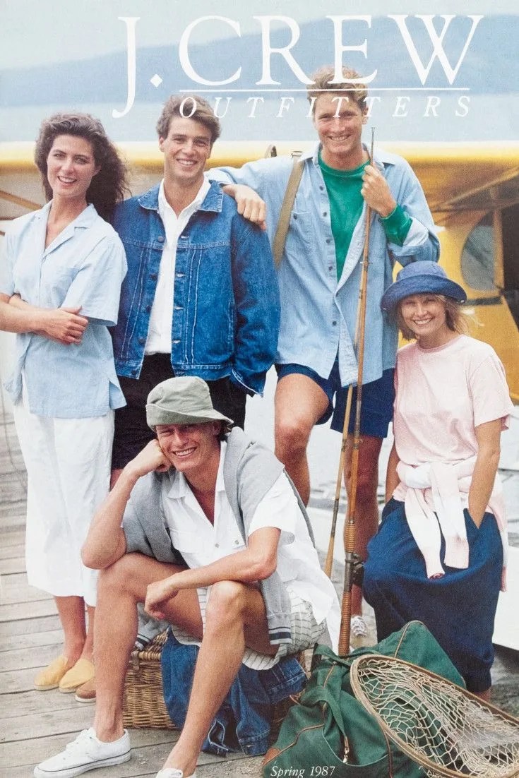 vintage j crew ad