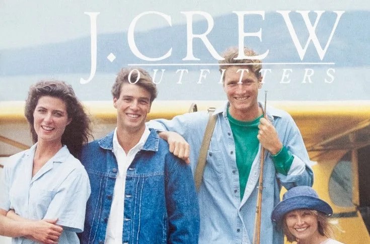 vintage j crew ad
