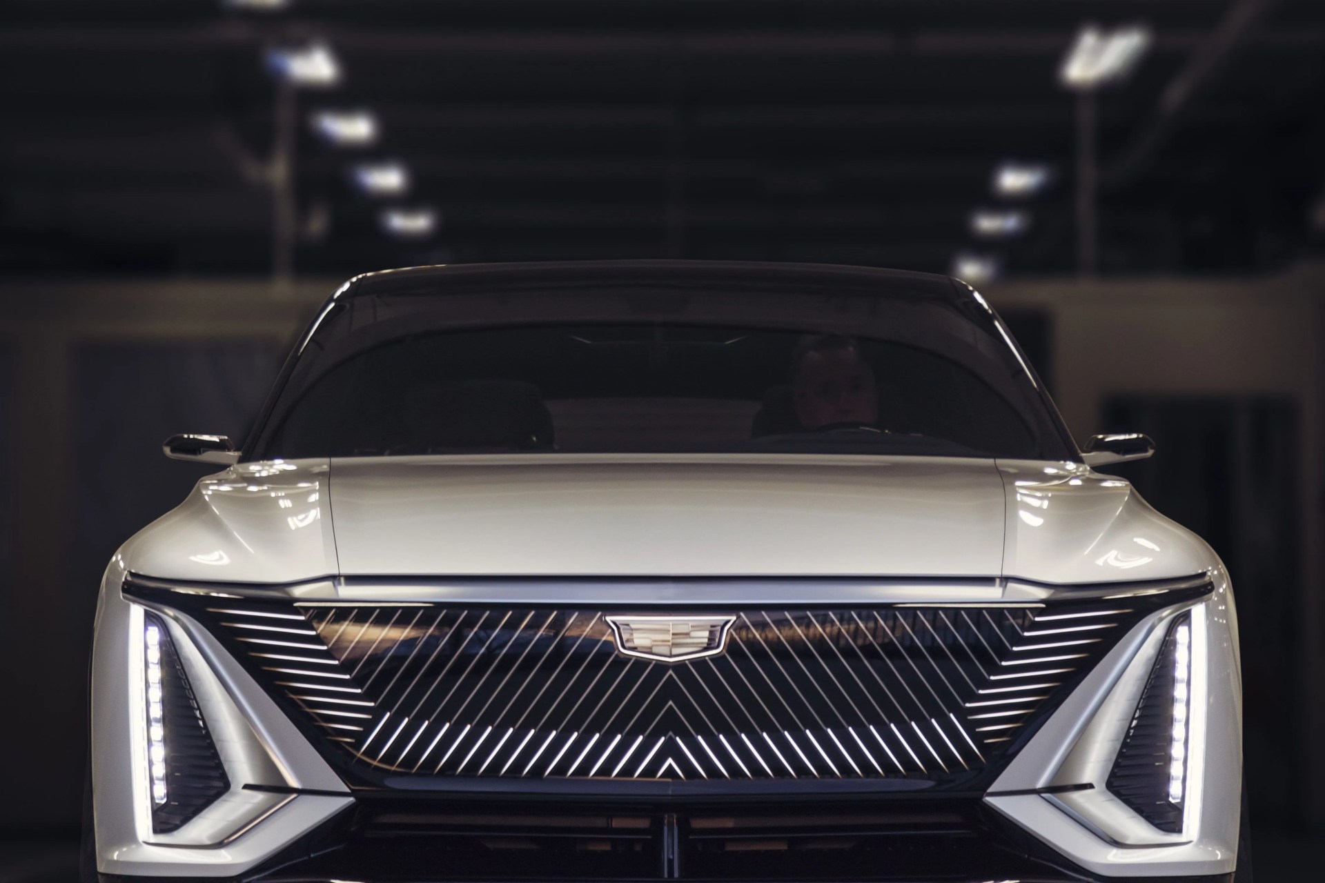 cadillac lyriq pairs next generation battery technology with a bold design statement which introduces a new face, proportion and presence for the brand’s new generation of evsimages display show car, not for sale some features shown may not be available on actual production model