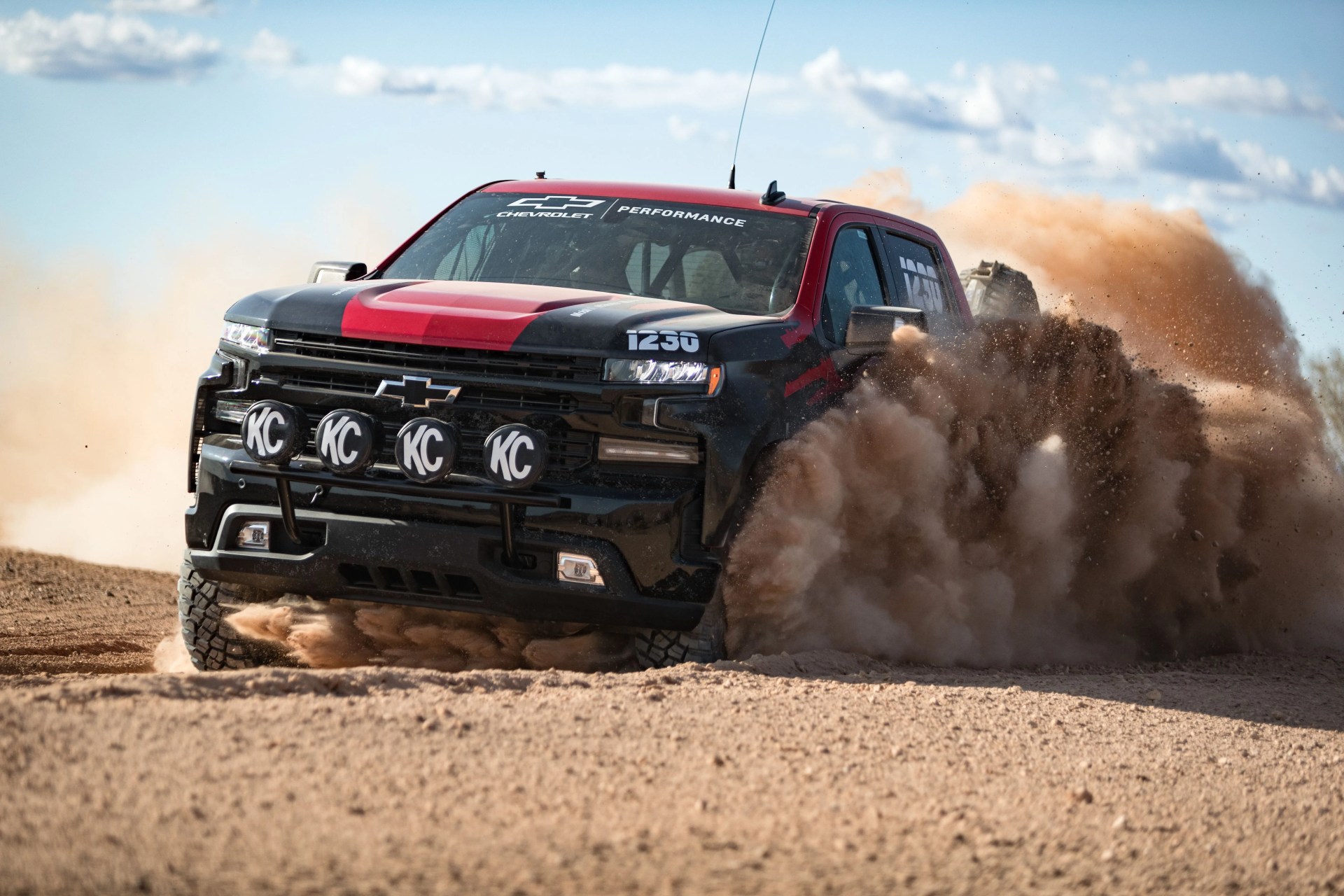 the silverado race truck debuted october 10th at the laughlin desert classic