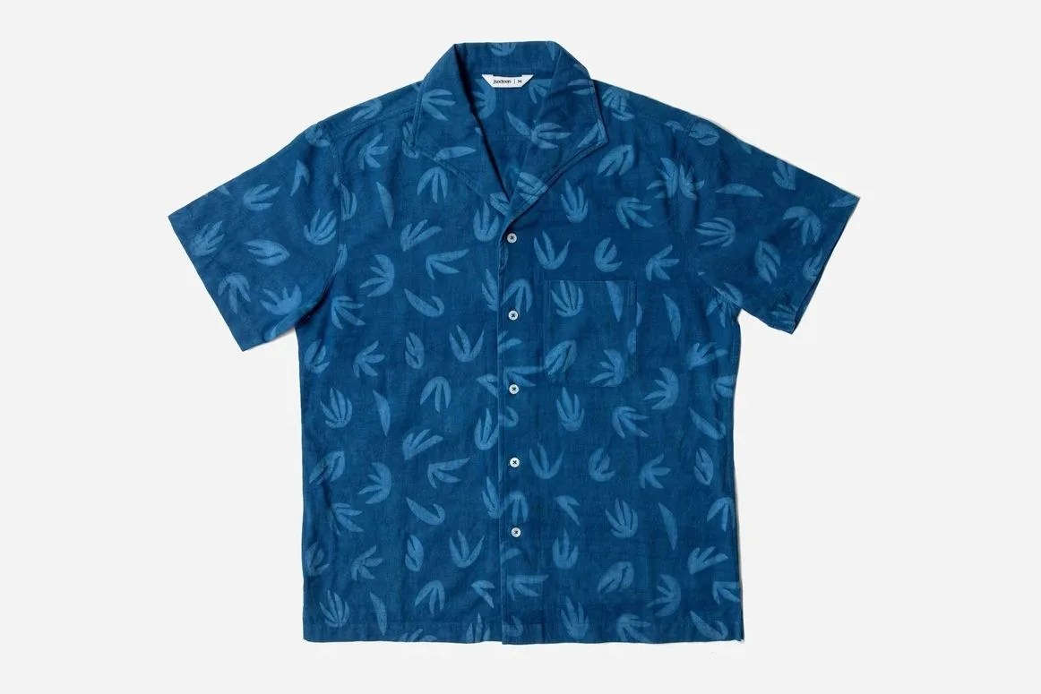 indigo shirt