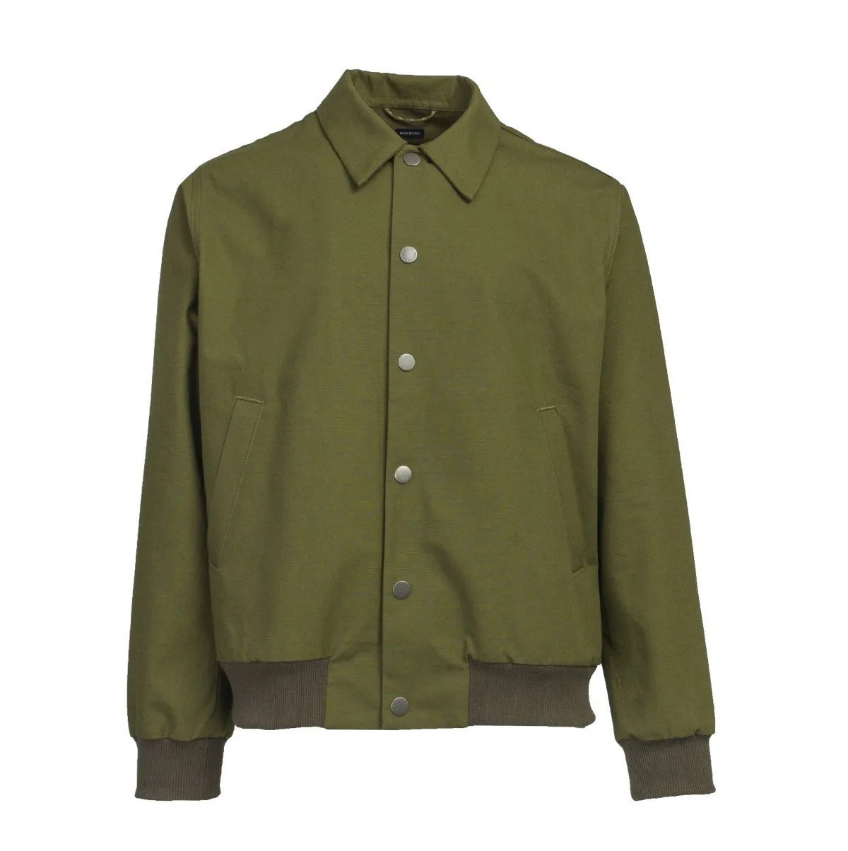 green jacket