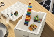open lego box with set