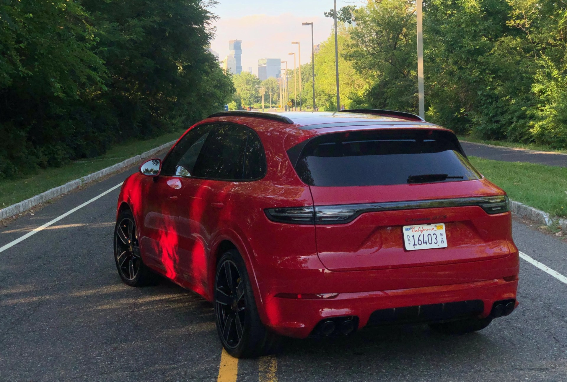 2020 porsche cayenne gts carmine red