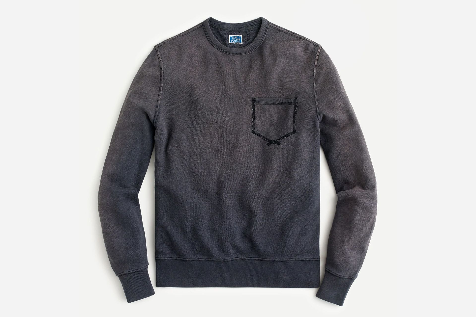 black sweatshirt