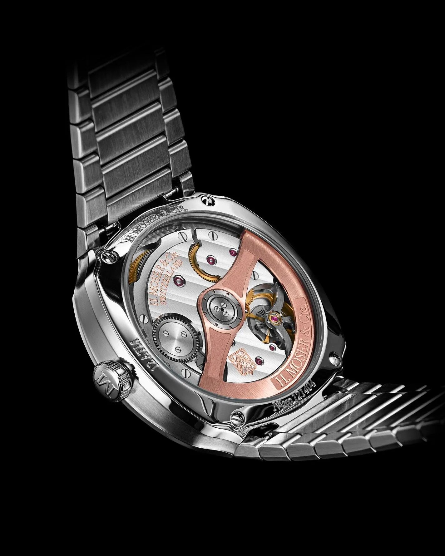 moser streamliner centre seconds