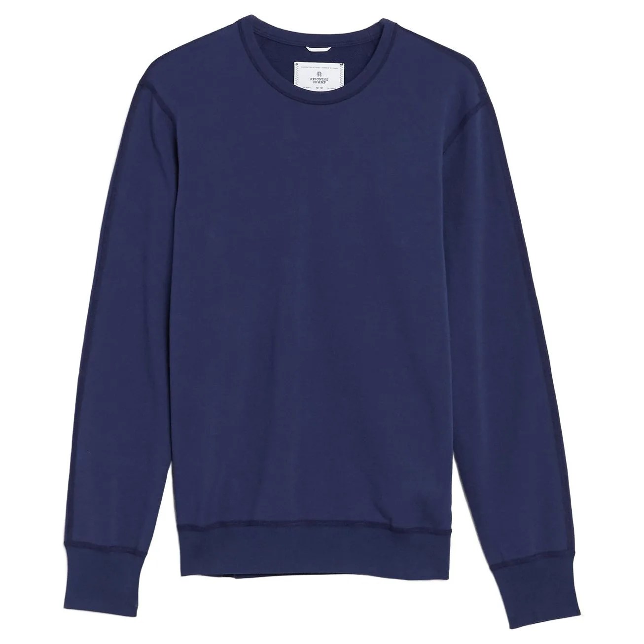 blue sweatshirt