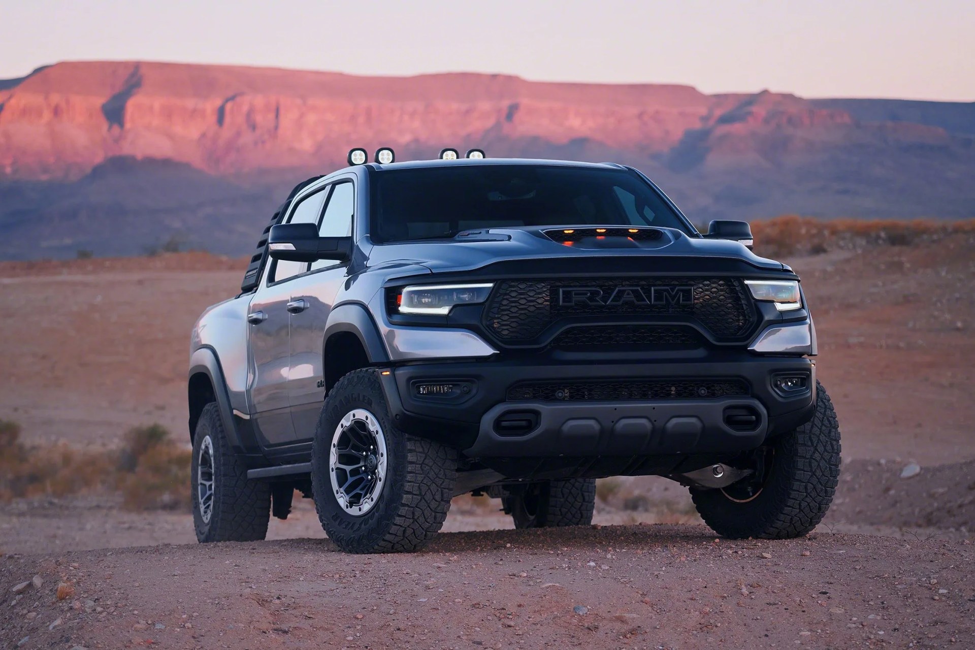 2021 ram 1500 trx front 3 4