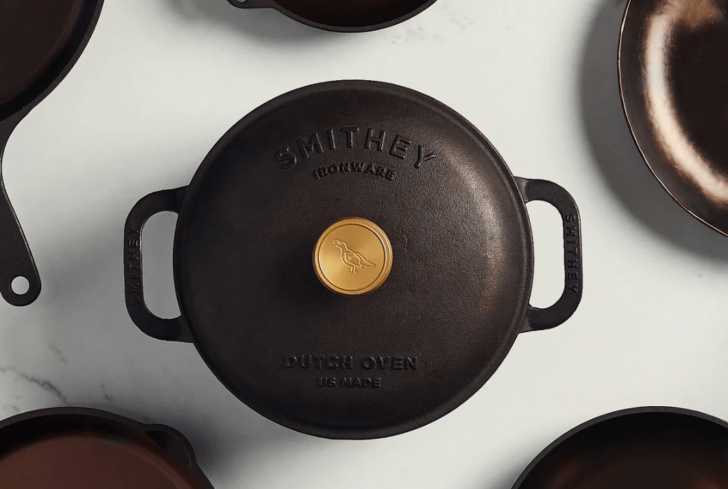 smithey ironware dutch oven