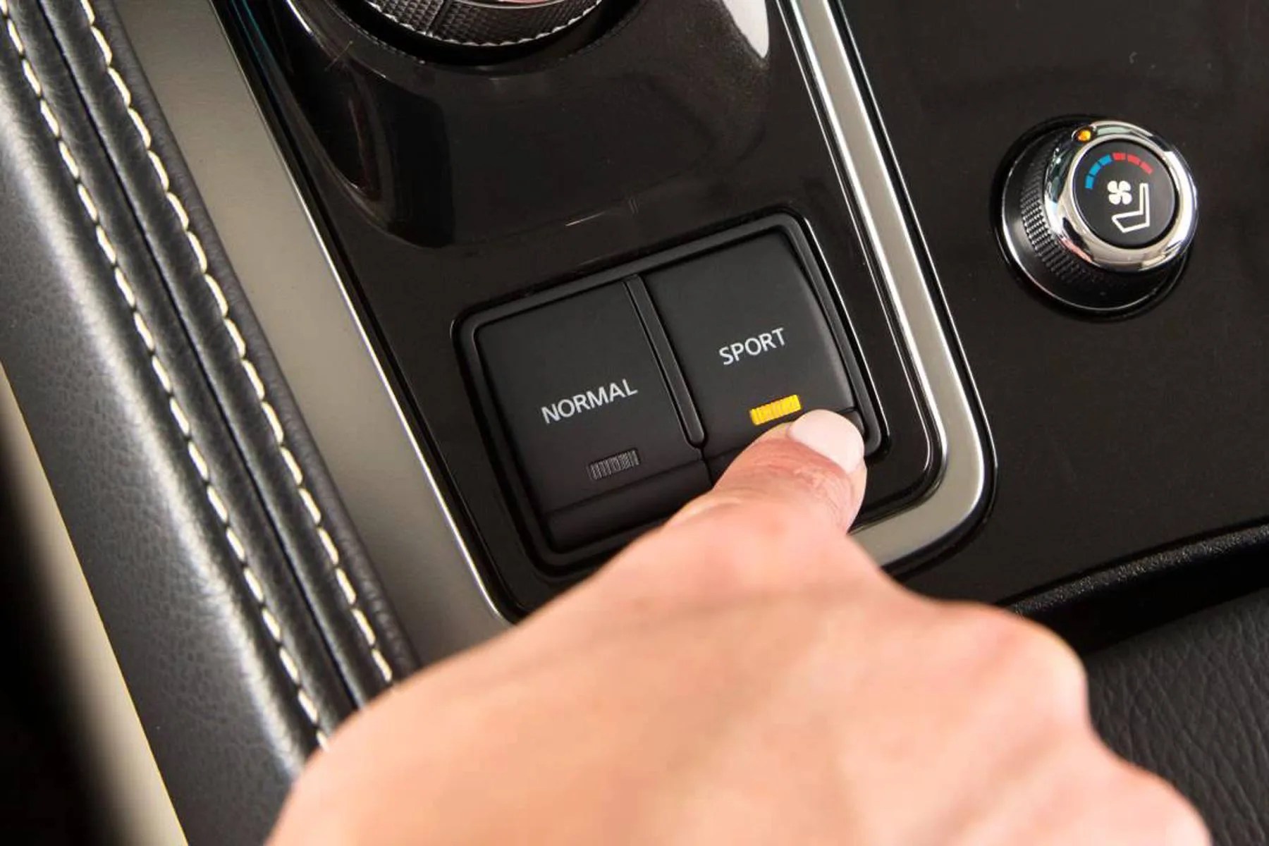nissan sport mode button