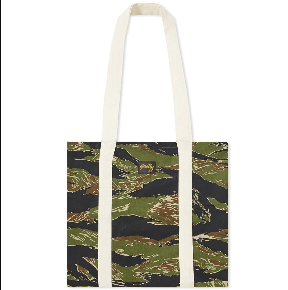 camo tote bag
