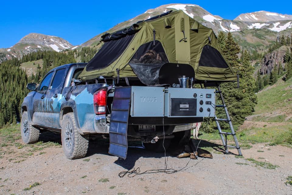 talus bed camper