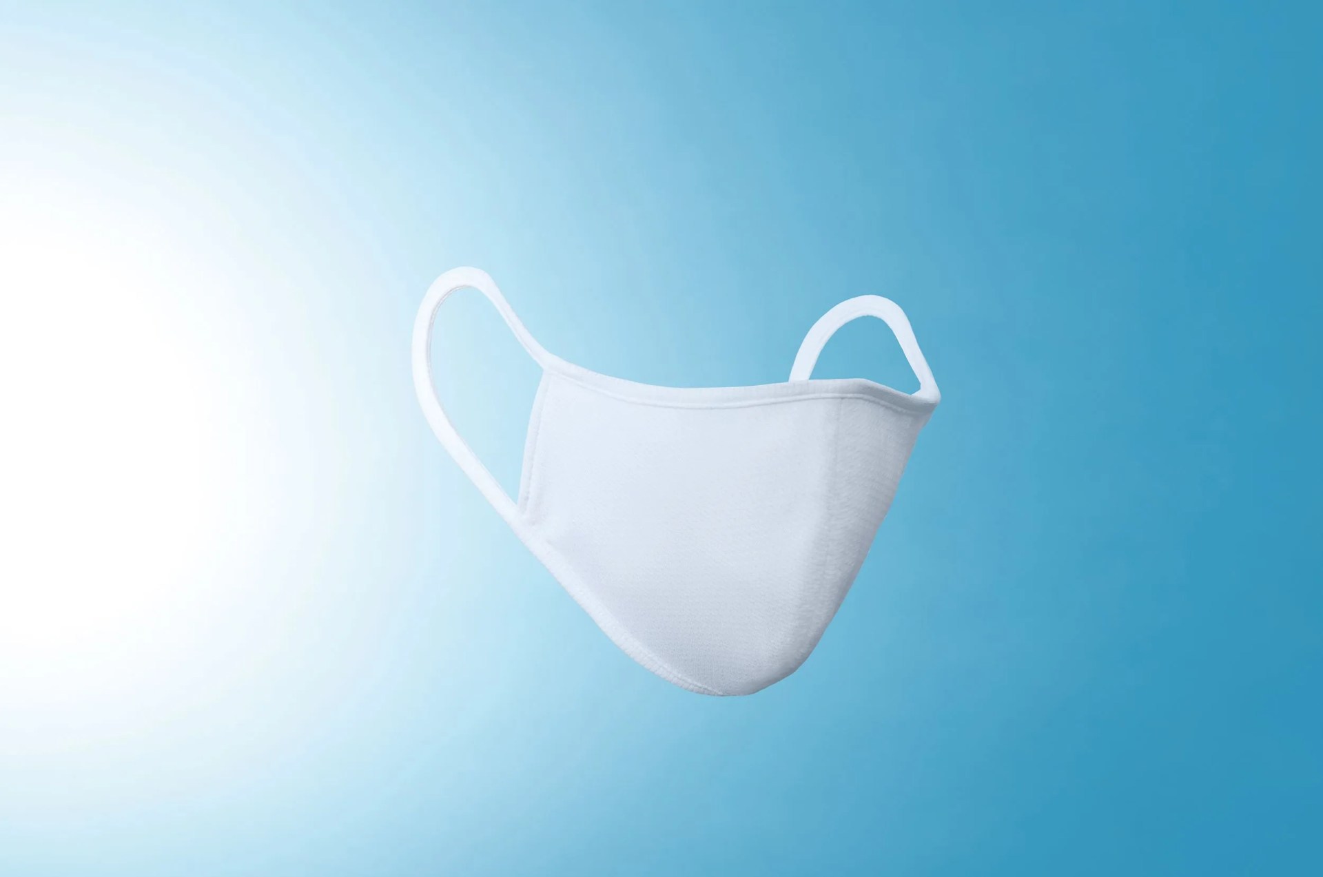 white face mask