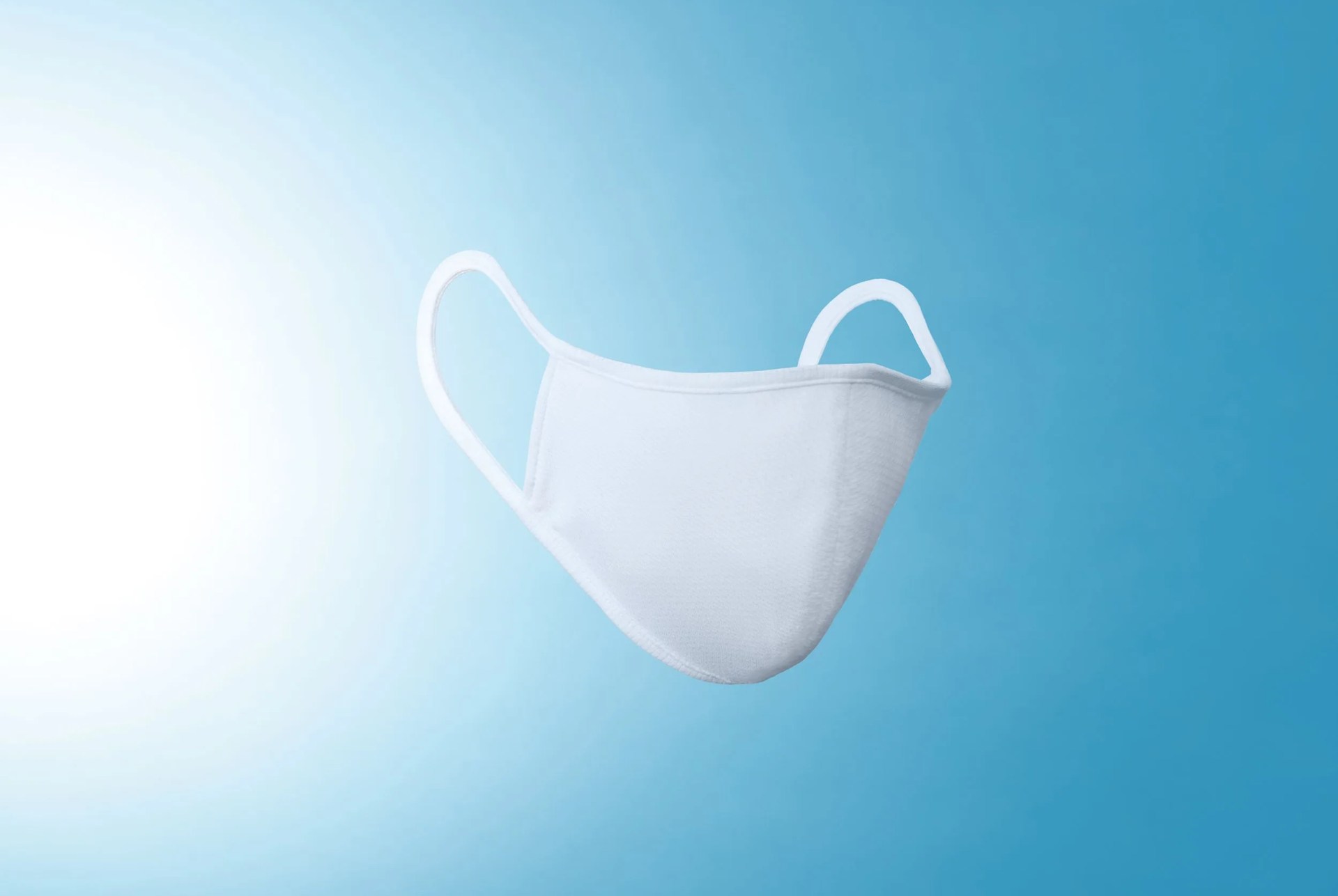 white face mask