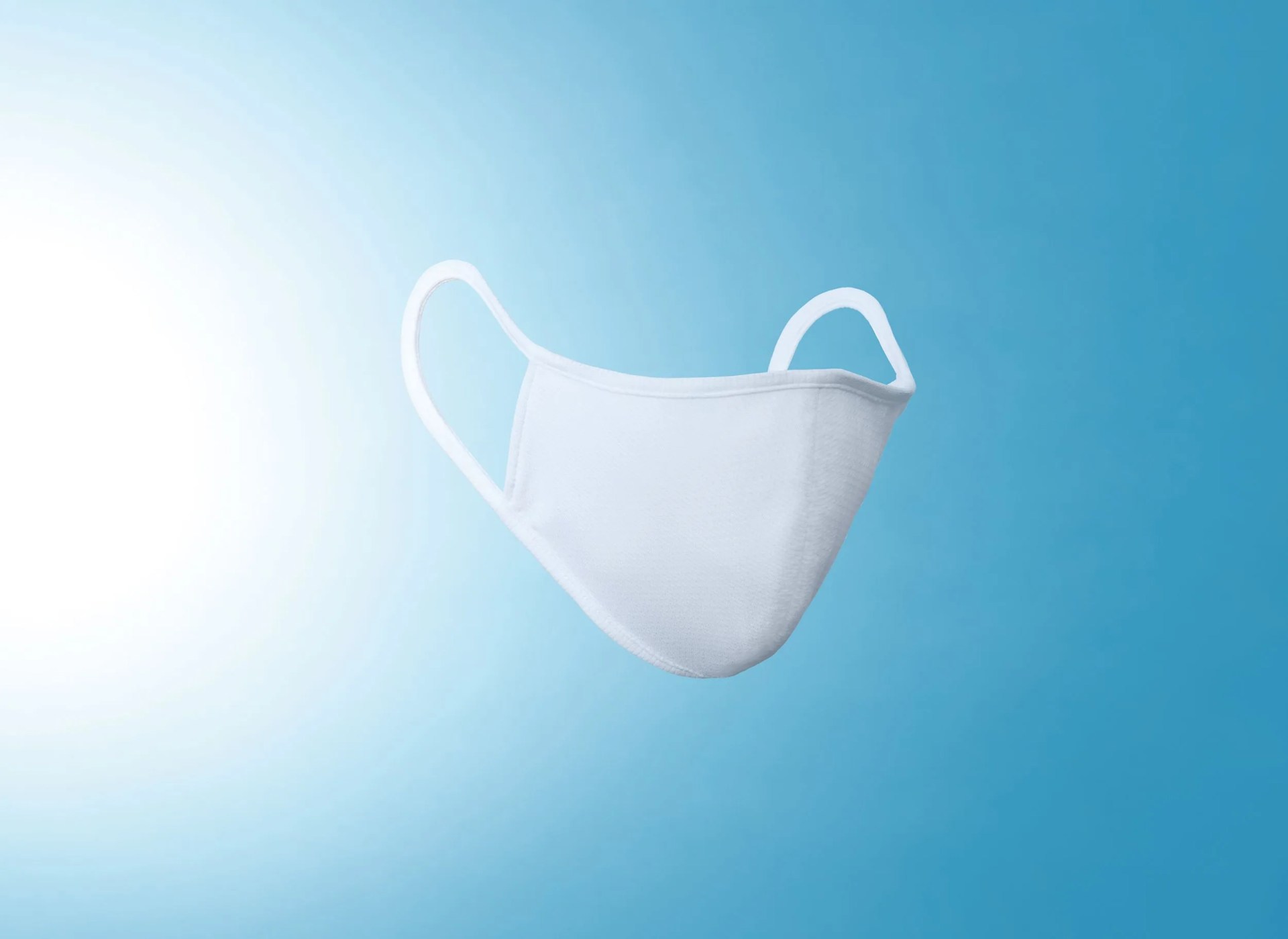 white face mask
