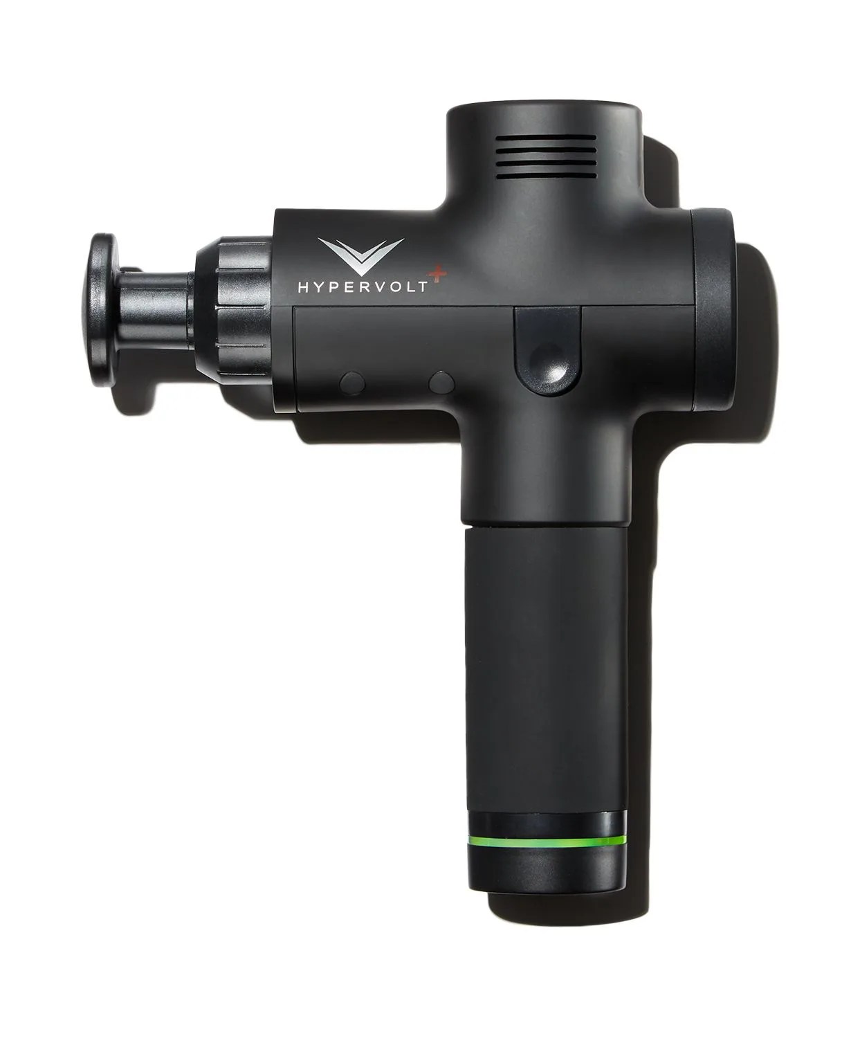 A black massage gun