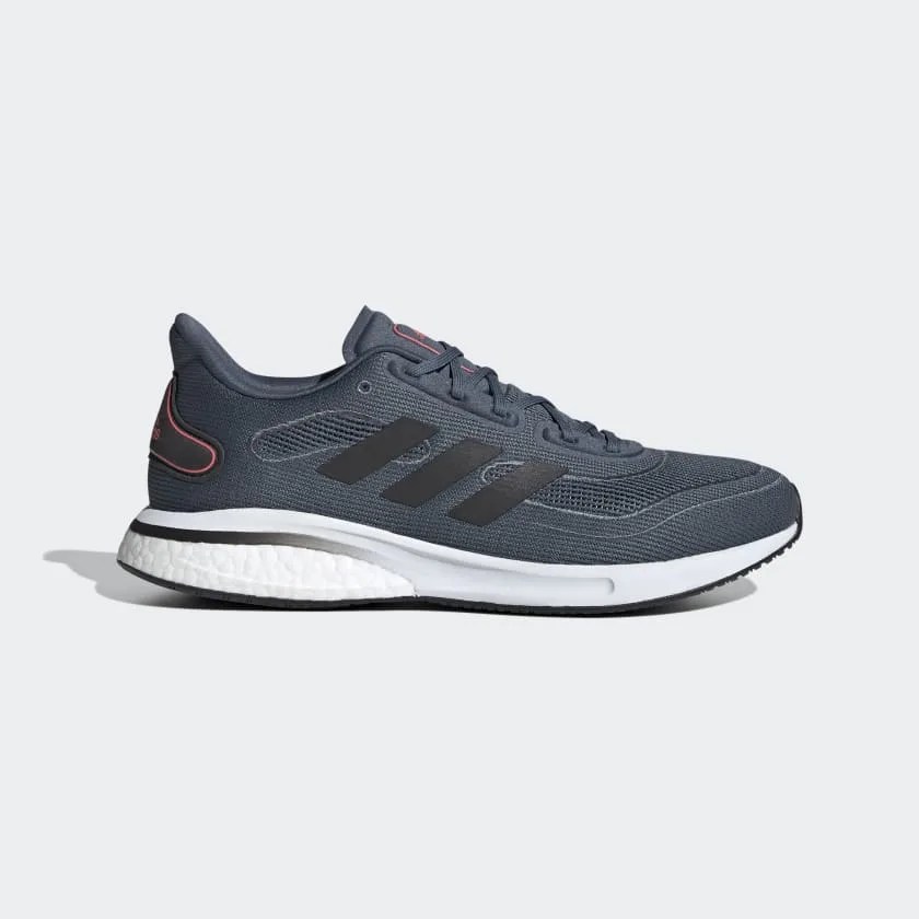 A blue running shoe