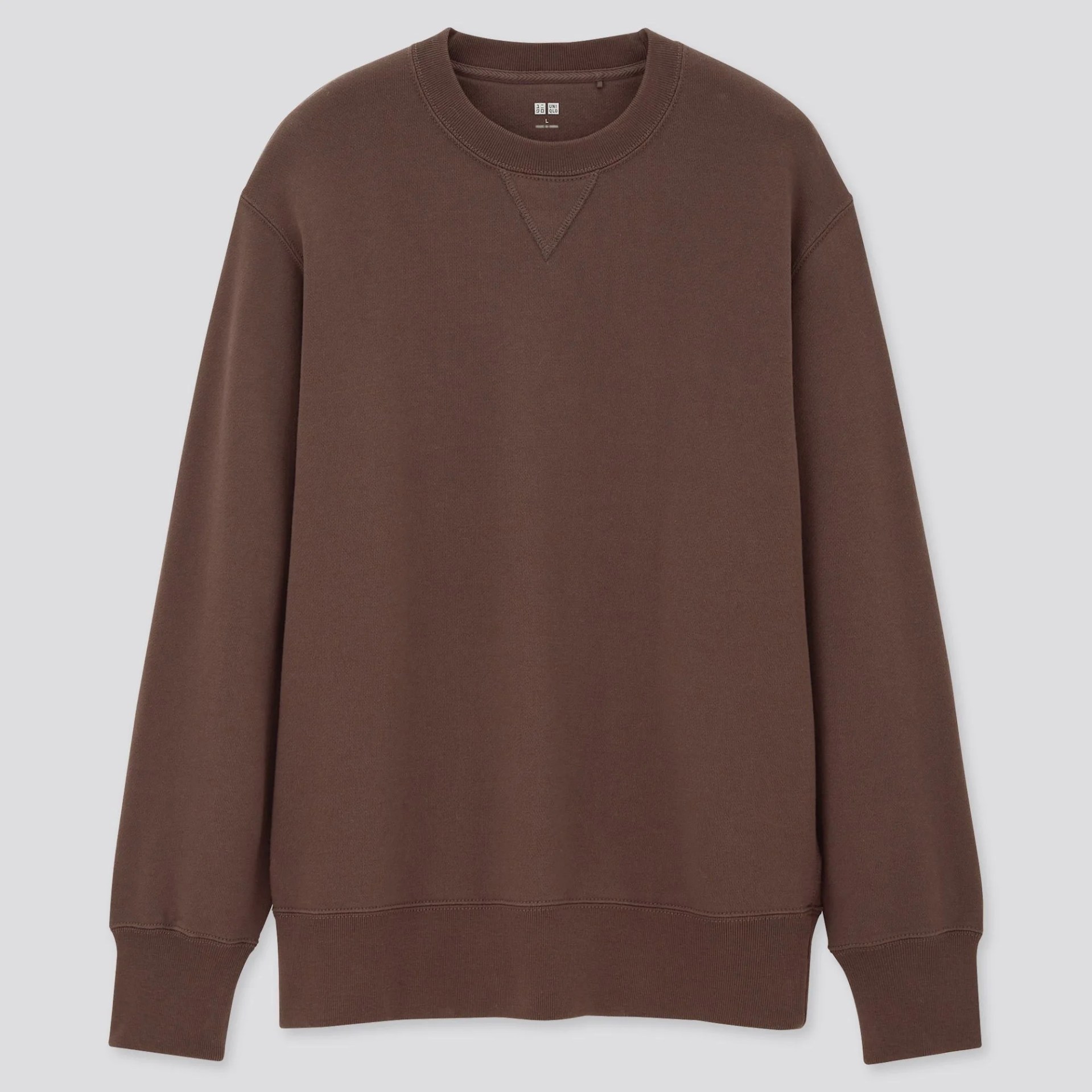 brown sweatshirt
