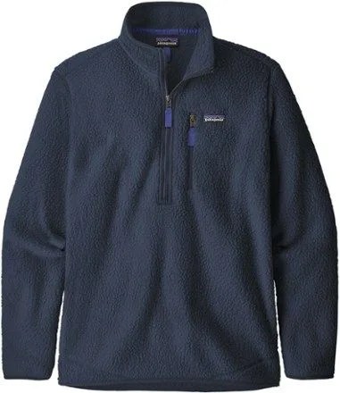 A navy blue fleece