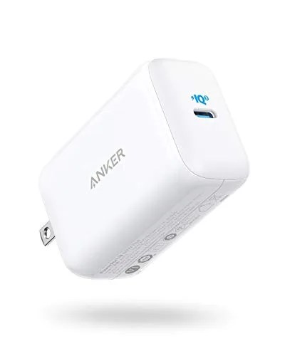 A white wall charger