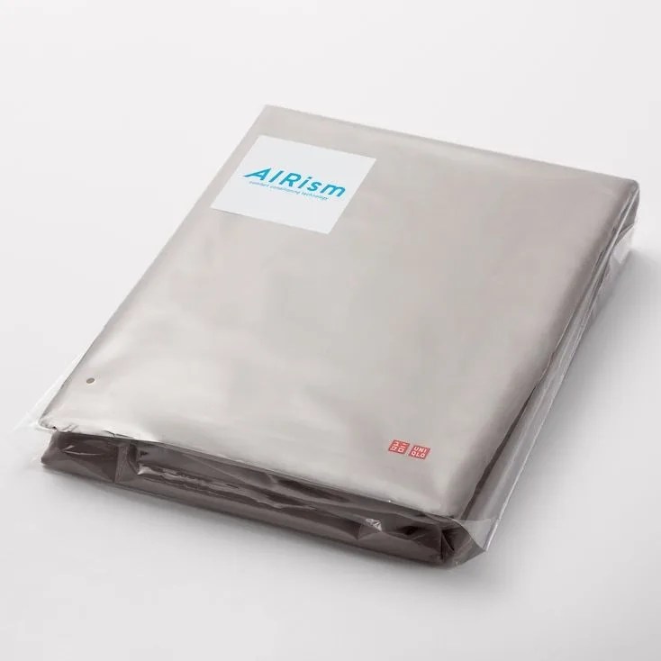 packaged uniqlo airism bedding
