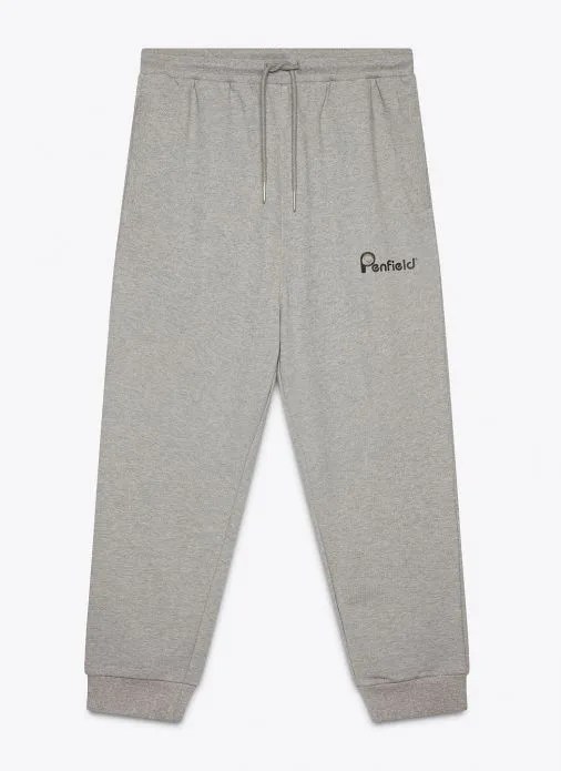 A pair of gray sweatpants