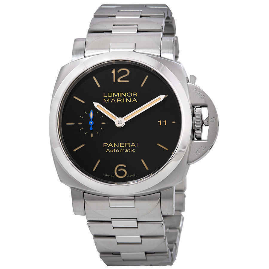 steel sport watch on bracelet