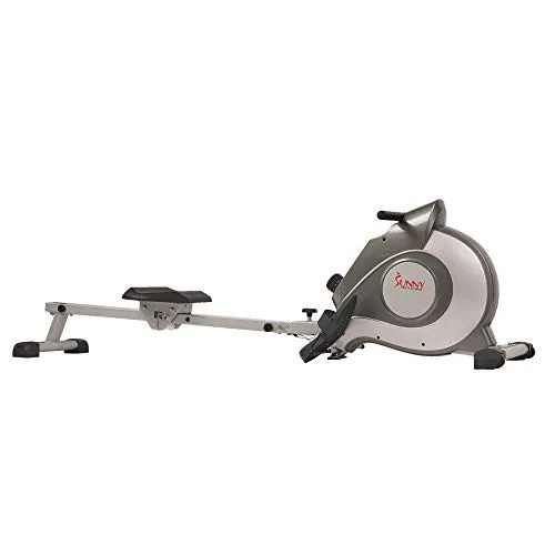 sunny health fitness sf rw5515 magnetic rowing machine rower wlcd monitor