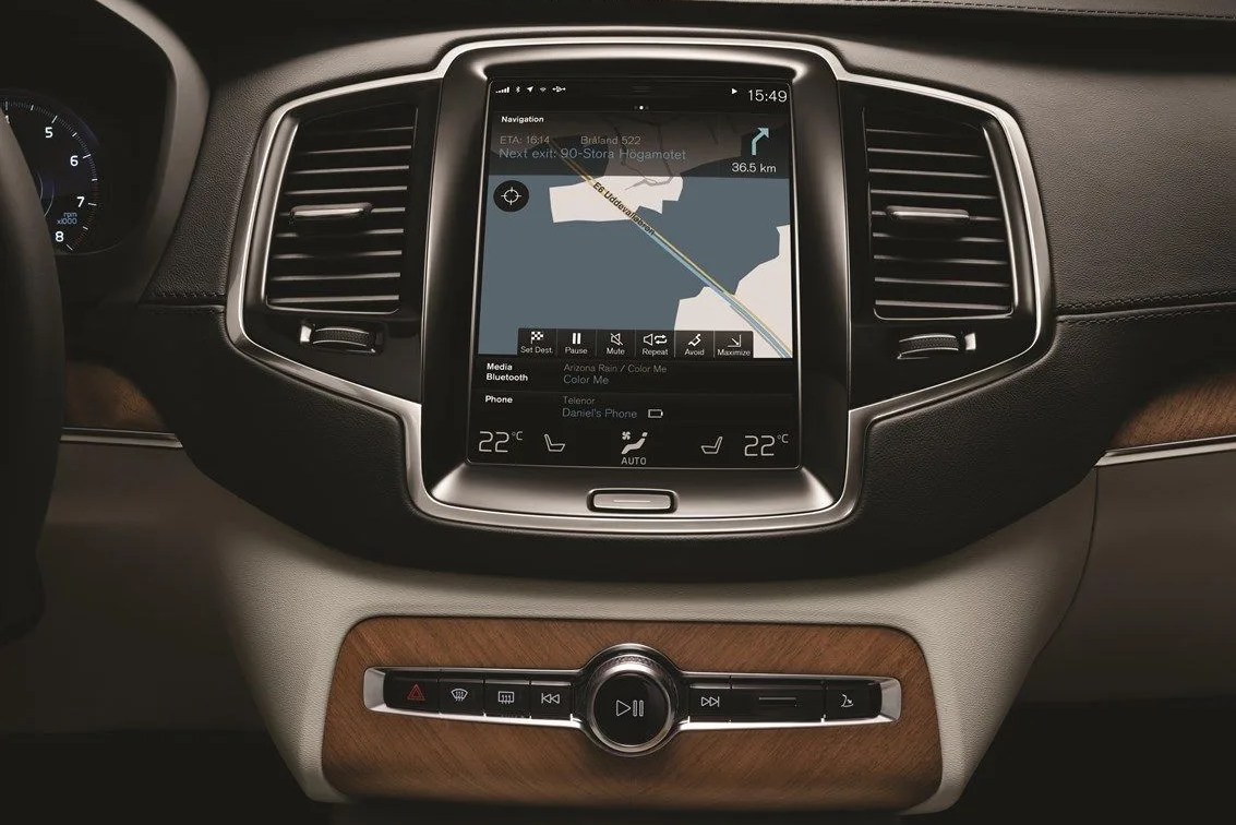 volvo xc90 infotainment