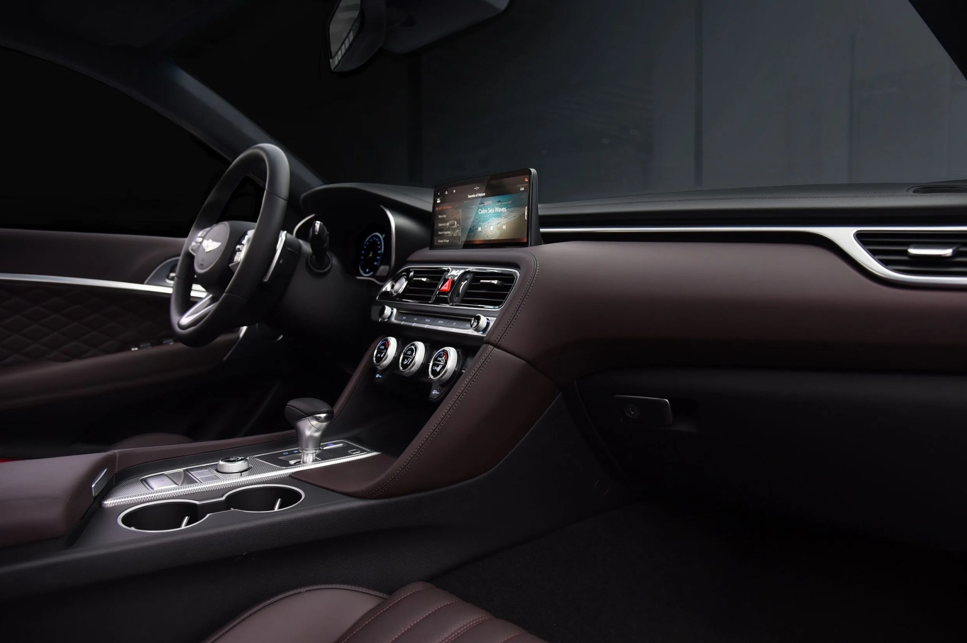 genesis g70 2022 interior