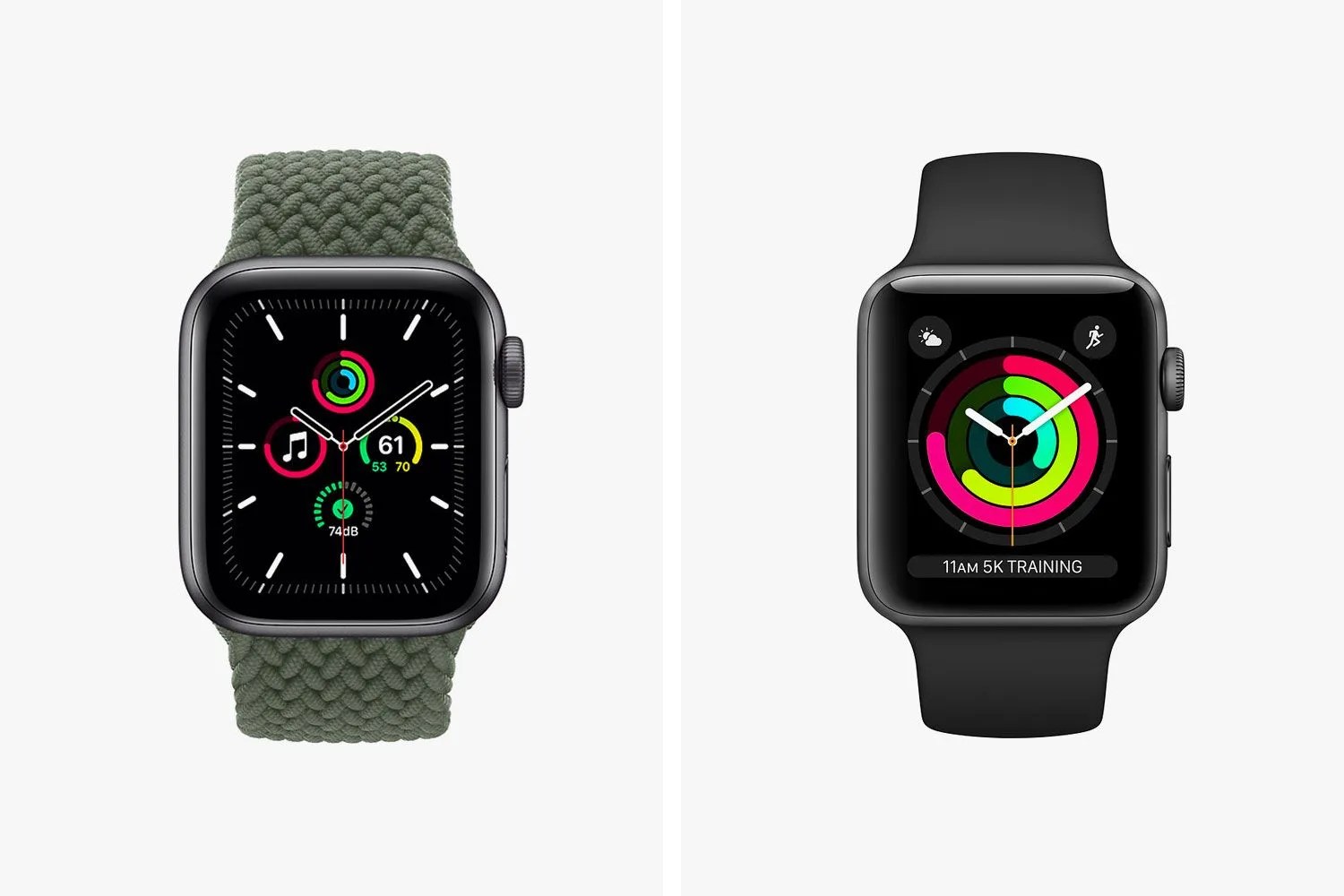apple watch 3 vs se
