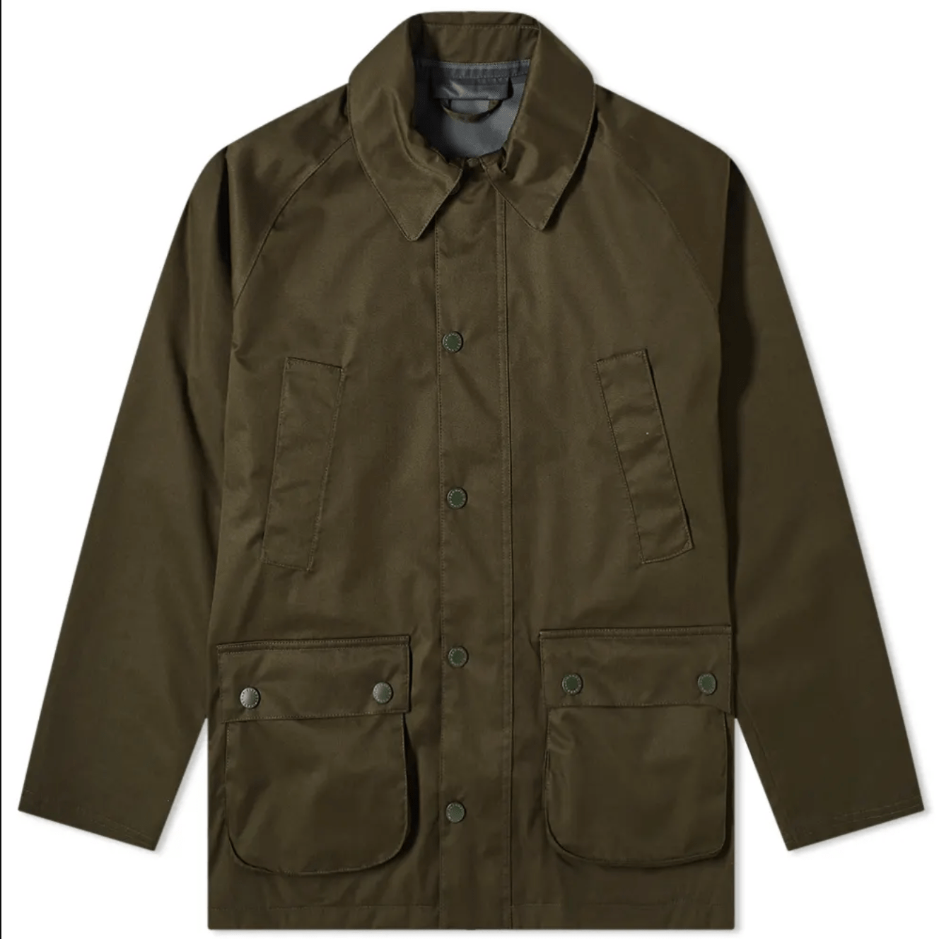 green jacket