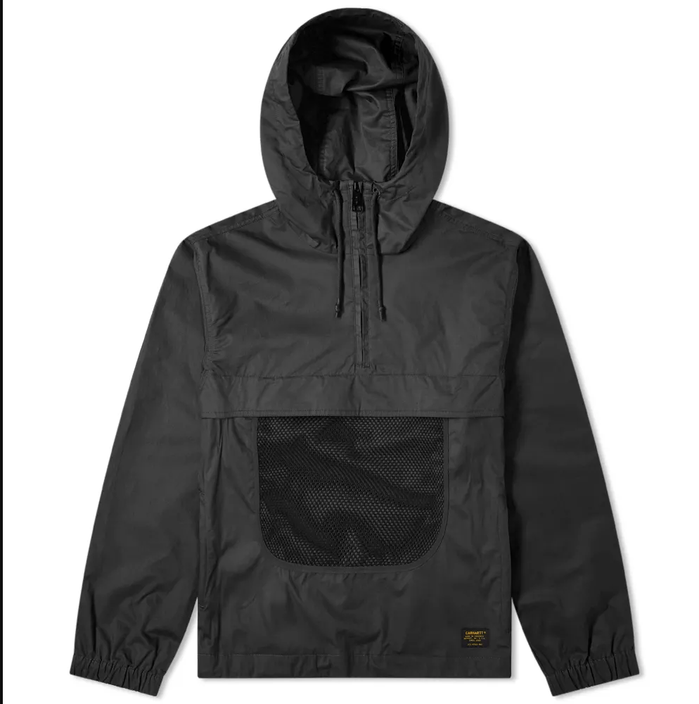black anorak