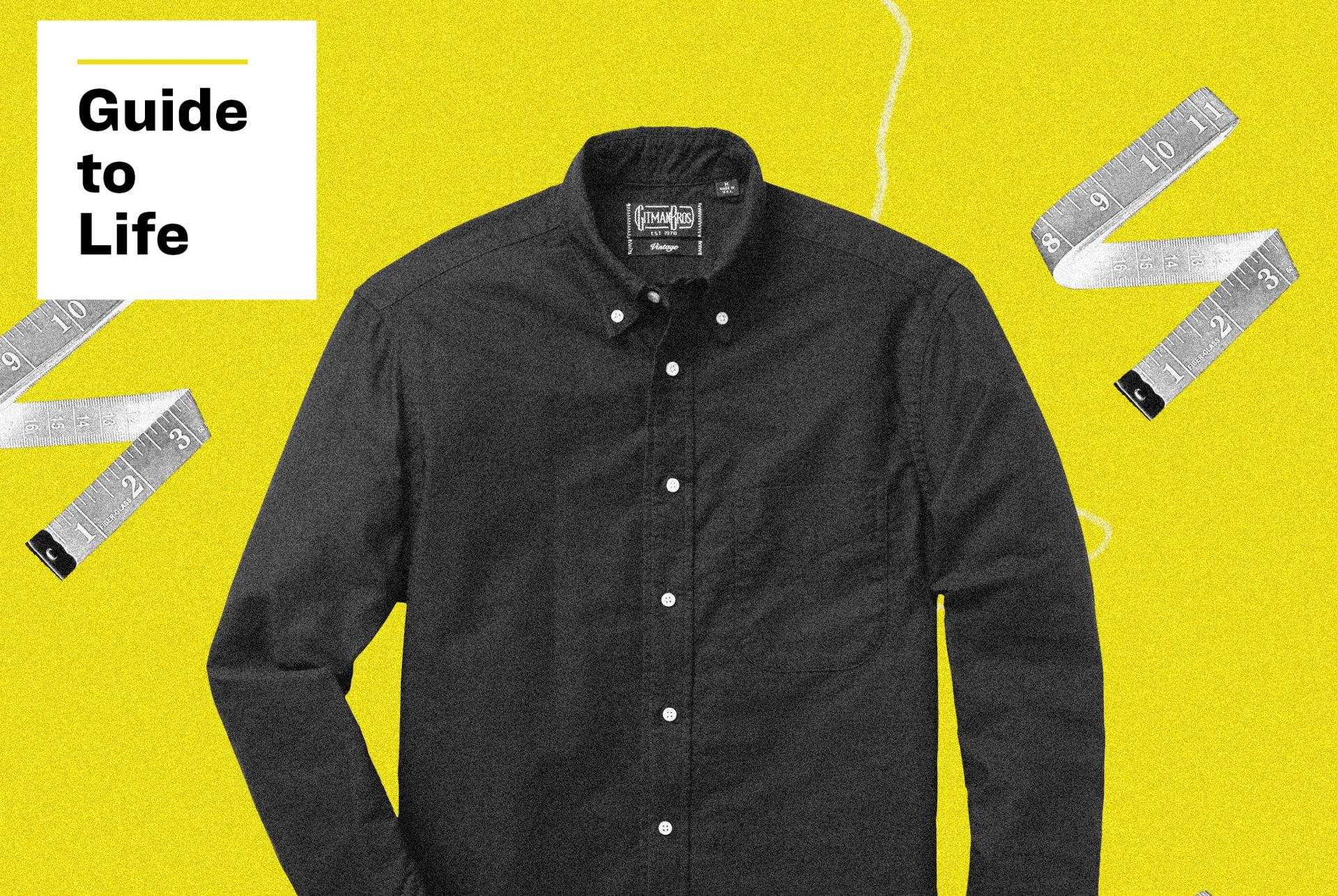 guide to life dress shirt