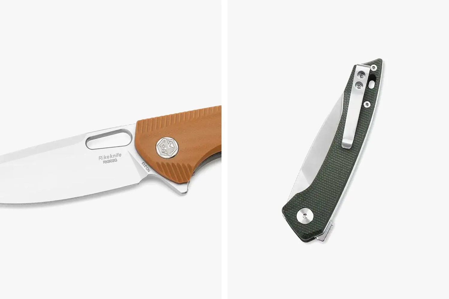 two folding pocket knives