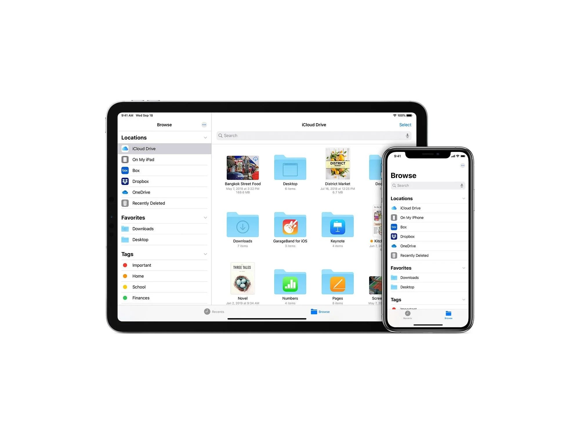 the apple files app