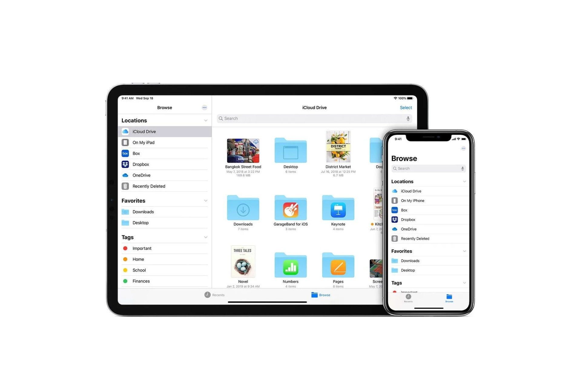 the apple files app