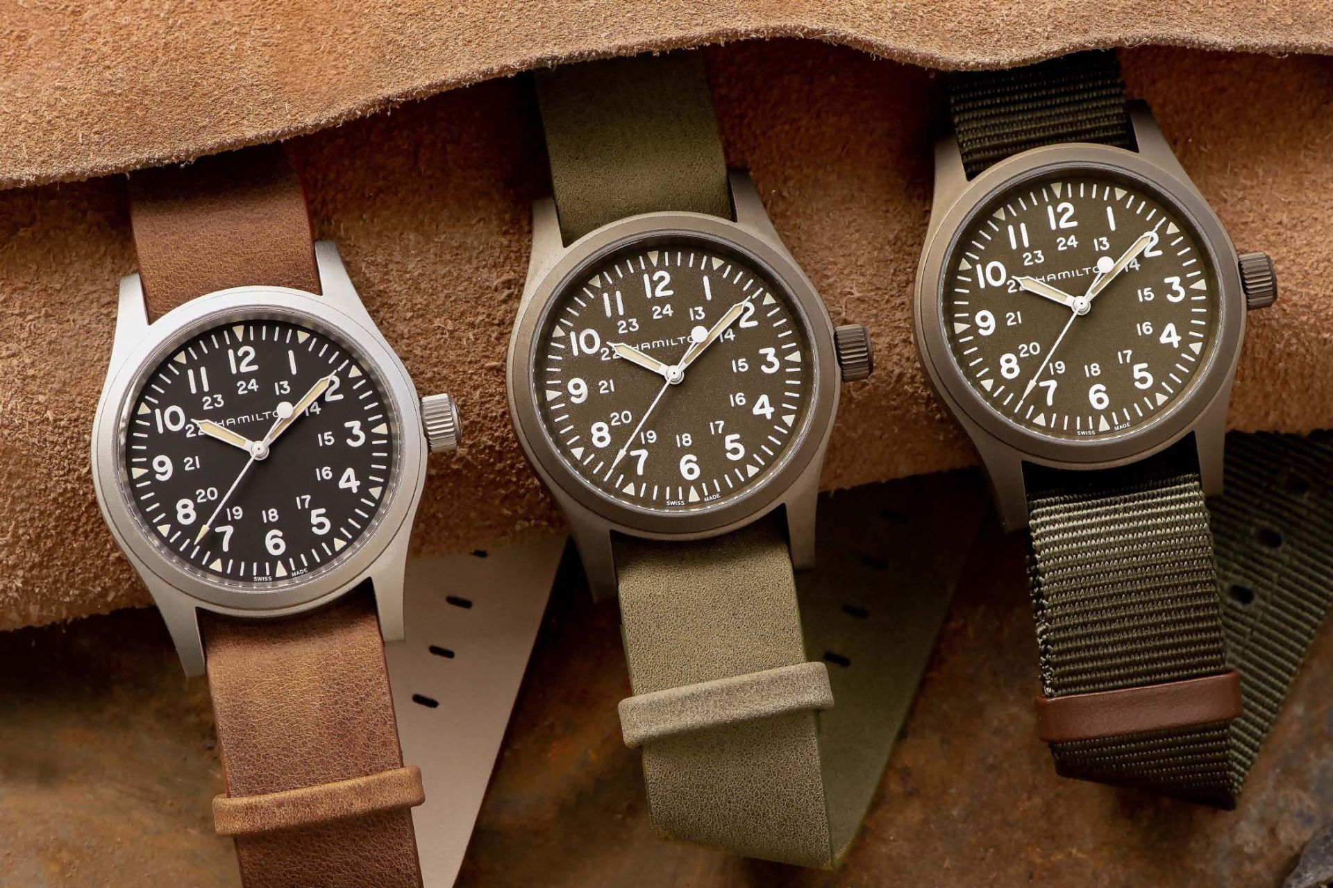 hamilton khaki field watches