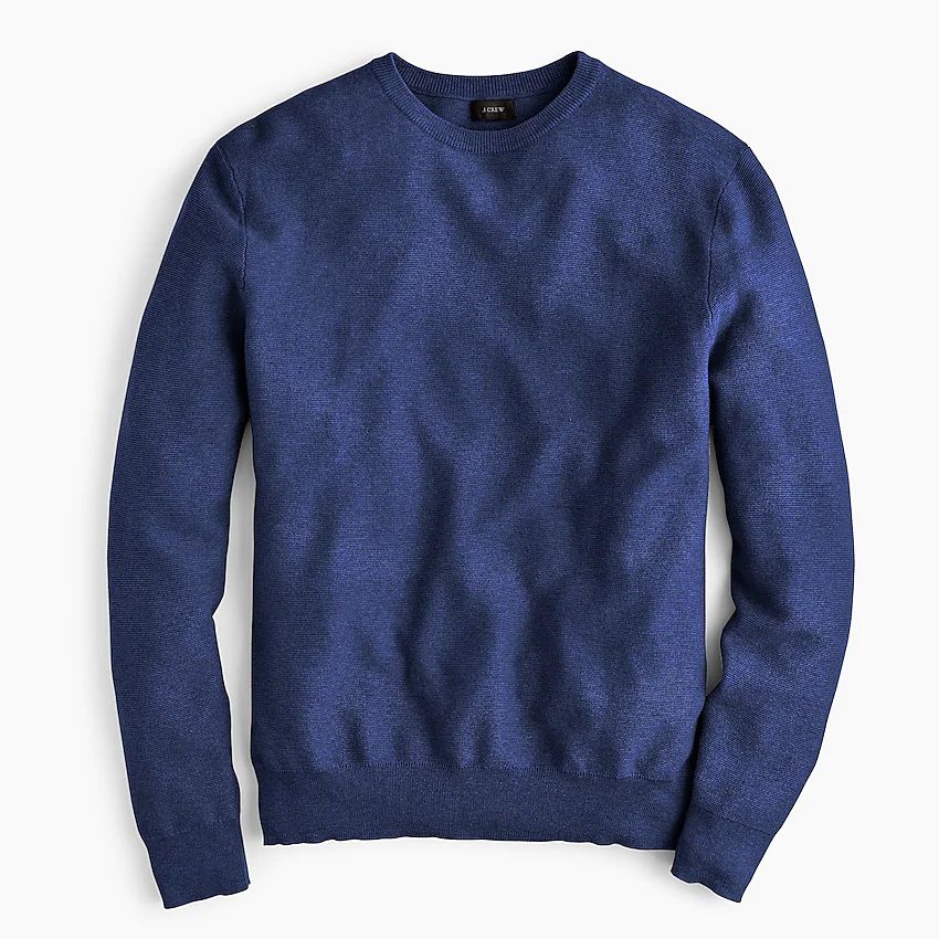 blue sweater