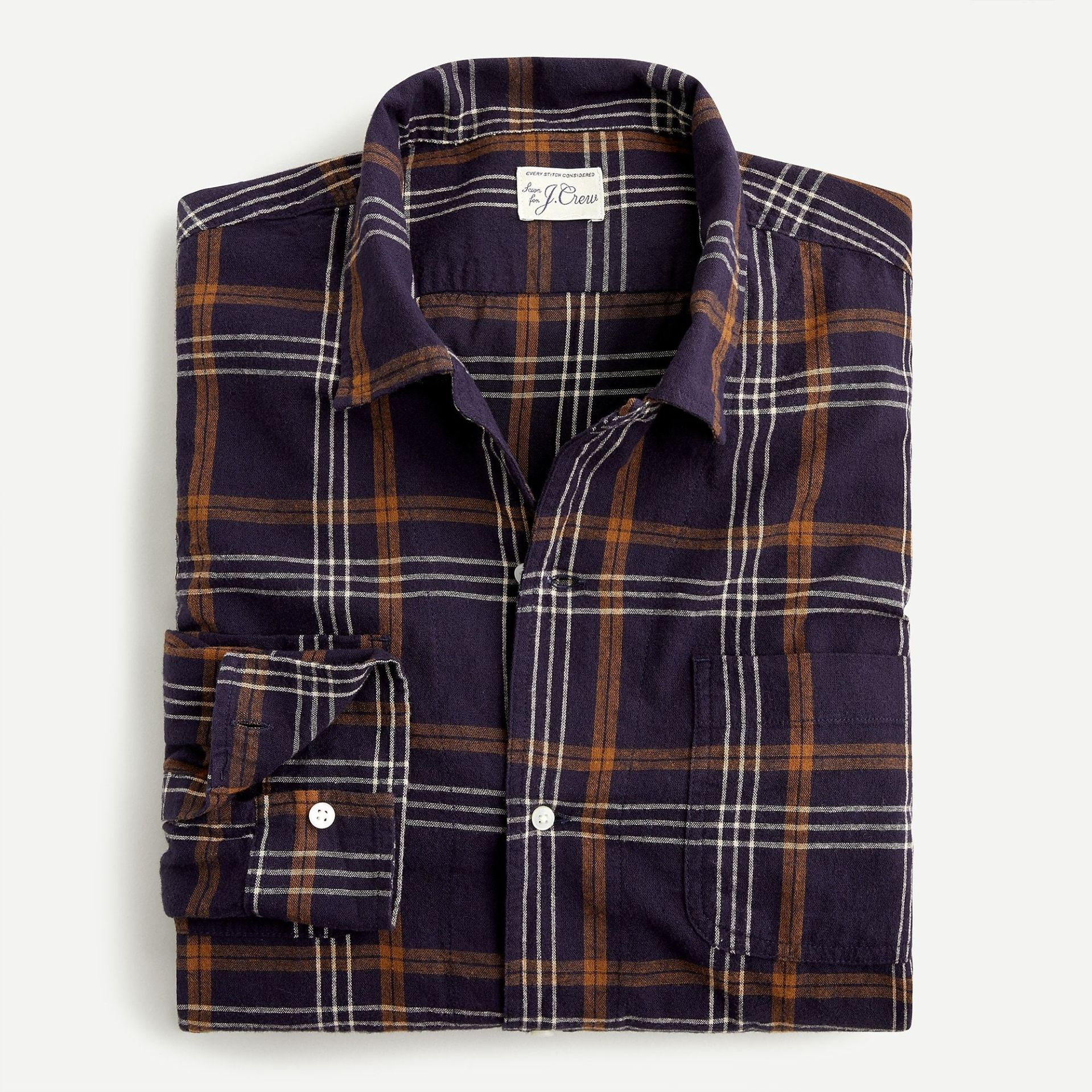 plaid shirt