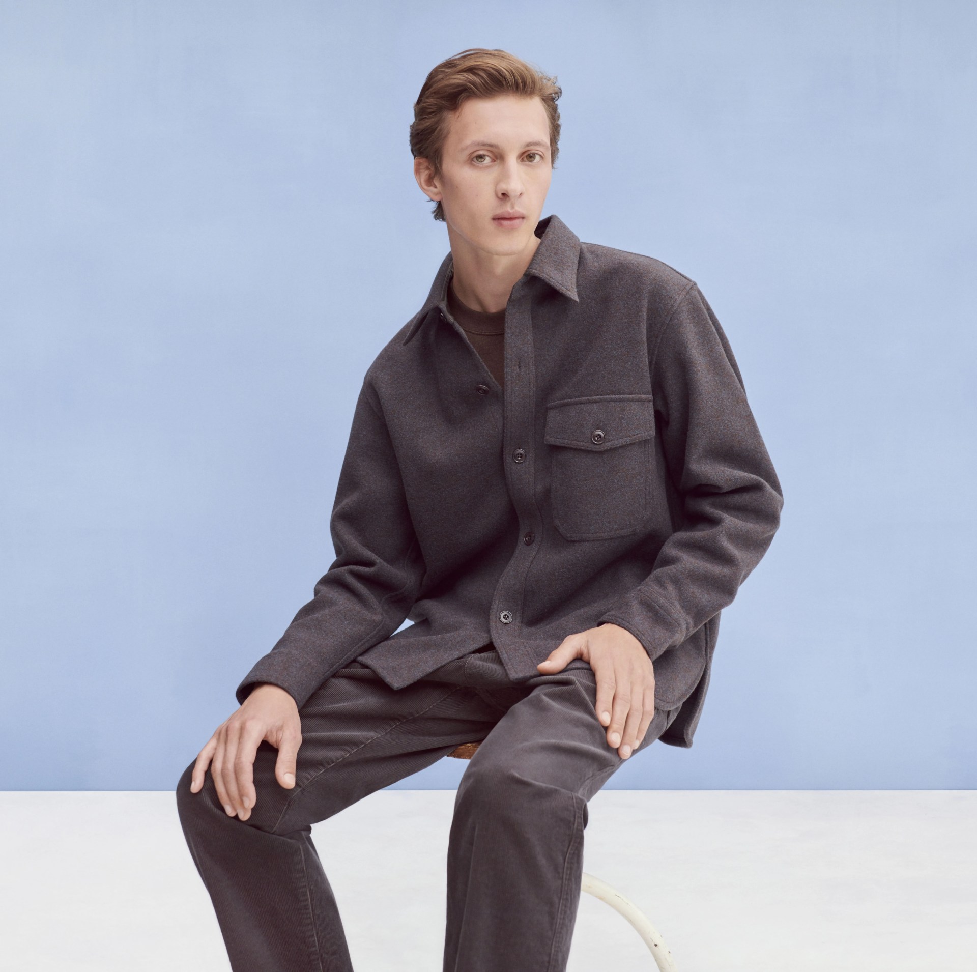 model sitting
