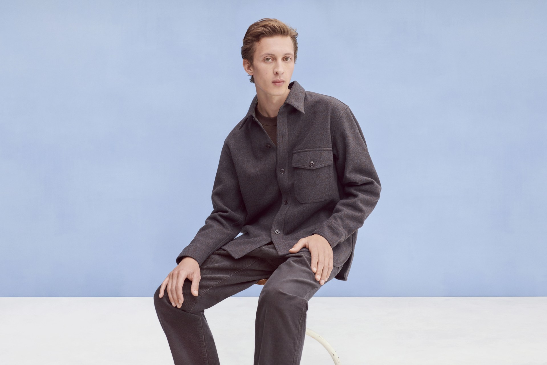 model sitting
